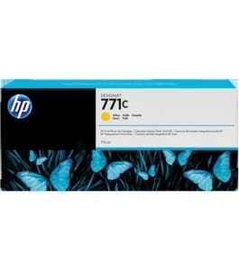 Cartus cerneala original hp yellow, nr.771c, pentru designjet z6200, ,...