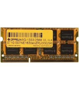 Memorie ram zeppelin 8gb ddr3 1333mhz 329290