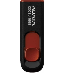 Memorie usb flash drive adata c008, 16gb, usb 2.0, negru 329348