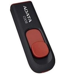 Memorie usb flash drive adata c008, 32gb, negru Plastic Negru 329349