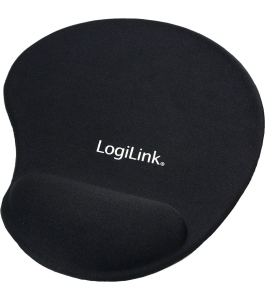 Mousepad logilink, cauciuc si gel, 300 x 220 x 3 mm, negru (id0027) Cauciuc...