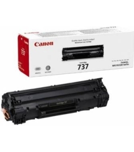 Toner canon crg737, black, capacitate 2400 pagini, pentru mf22x/mf21x Negru...