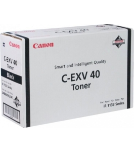 Toner canon exv40, black, capacitate 6000 pagini, pentru ir1133 / ir1133a /...