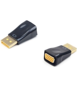 Adaptor video gembird displayport la vga, rezolutie 1920x1200, negru,...