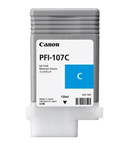 Cartus cerneala canon pfi-107c, cyan, capacitate 130ml, pentru canon...