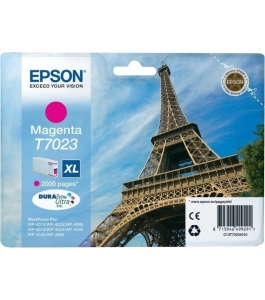 Cartus cerneala original epson magenta, t7023, pentru wp4000|4500, , incl.tv...