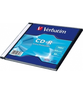 Cd-r verbatim 700mb, 80min, viteza 52x, 1 buc, carcasa 330591