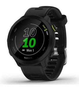 Ceas smartwatch garmin forerunner 55, gps, black Negru 331255