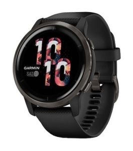 Ceas smartwatch garmin venu 2, gps, black slate Negru 331215