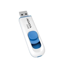 Memorie usb flash drive adata c008, 64gb, usb 2.0, alb Plastic Alb 331019