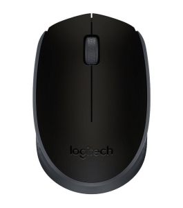 Mouse wireless logitech m171, 1000 dpi, optic - negru (910-004424) Negru...