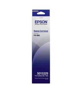 Ribbon epson s015329, negru pentru epson fx-890 Negru 330379