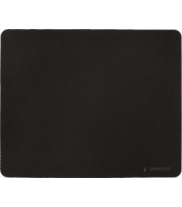 Mousepad gembird, cauciuc si material textil, 220 x 180 x 3 mm, negru...