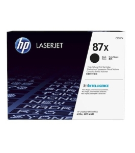 Toner hp, cf287x, nr.87x, black, 18k, original, laserjet m506dn. Negru...