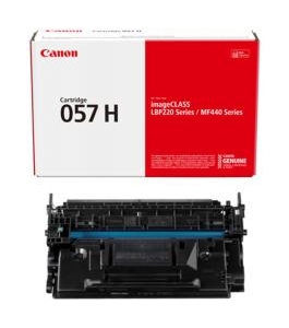 Toner canon crg057h black, capacitate 10k pagini, pentru lbp223dw; lbp226dw;...