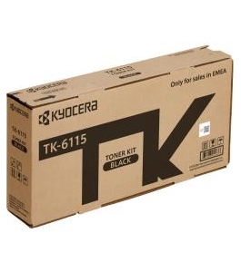 Toner original kyocera black, tk-6115, pentru m4125i|m4132i, 15k, incl.tv 0.8...