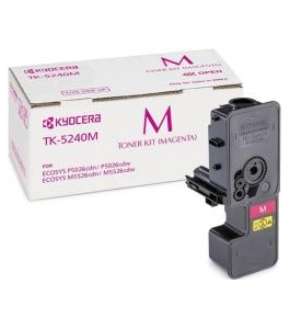 Toner original kyocera magenta, tk-5240m, pentru m5526|5026, 3k, incl.tv 0.8...