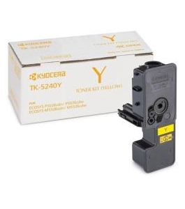 Toner original kyocera yellow, tk-5240y, pentru m5526|5026, 3k, incl.tv 0.8...