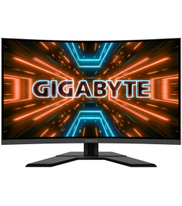 Monitor gaming curbat led va gigabyte g32qc a-ek, 31.5", qhd, 1ms, negru...