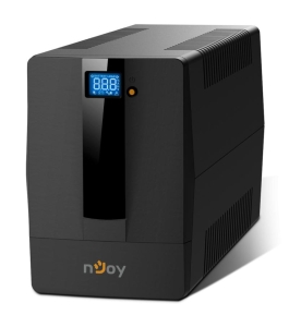 Ups njoy horus plus 1000, 1000va/600w, afisaj lcd cu ecran tactil, 4 prize...