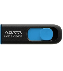 Memorie usb flash drive adata uv128, usb 3.2 (auv128-256g-rbe) Plastic Negru...