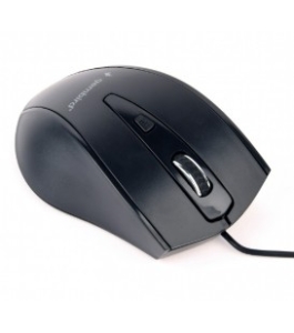 Mouse gembird mus-4b-02, cu fir, usb, optic, 1200 dpi, negru Negru 390074