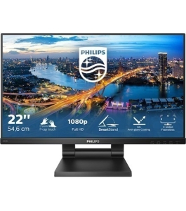 Monitor 21.5" philips 222b1tc, ips, wled, anti-glare, 3h Negru 391855