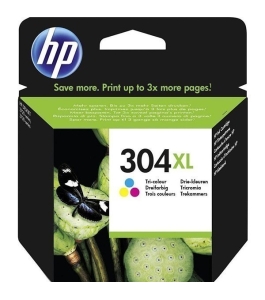 Cartus cerneala original hp color, nr.304xl, pentru deskjet 2620, 2630, 2632,...