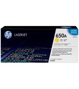 Toner original hp yellow, nr.650a, color laserjet cp5525, m750, 15k, ce272a...