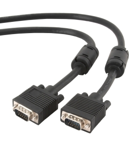 Cablu video gembird cc-ppvga-20m-b, vga (t) la vga (t), negru Negru 401524