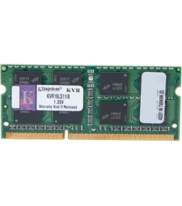 Memorie ram kingston ddr3l 8gb notebook cl11 1600mhz (kvr16ls11/8) 401605