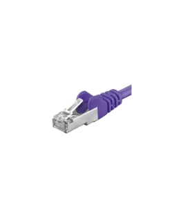 Patchcord sftp rj45-rj45 cat.6a, 3m, violet sftp-6a-3-v Cupru Violet 400767