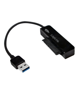 Cablu usb logilink adaptor, usb 3.0 (t) la s-ata (t), 6cm, adaptor usb la hdd...