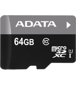 Card de memorie microsd adata, 64gb, class 10 cu adaptor sd inclus 401748