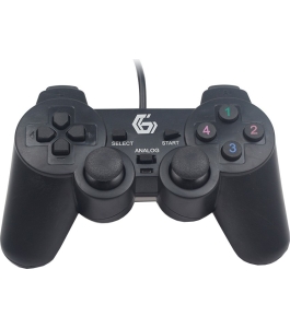 Gamepad cu fir gembird jpd-udv-01, pc, usb, negru Negru 402167