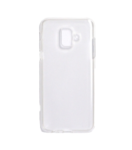 Husa smartphone spacer pentru samsung a6 duos 2018, tpu, transparenta Plastic...