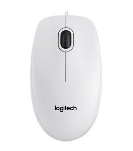 Mouse logitech b100 cu fir, optic, alb (910-003360) Alb 401682