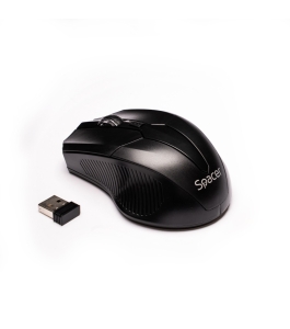 Mouse spacer spmo-w02 wireless, negru Negru 402058