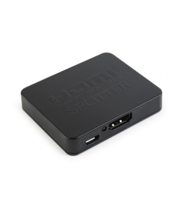 Splitter video gembird conector 1: hdmi (m); conector 2: hdmi (m) x 2 Negru...