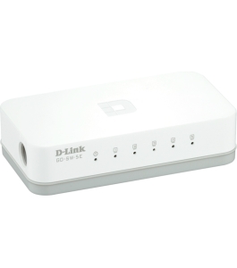 Switch d-link go-sw-5e - 5 porturi, viteza de transfer de pana la 1000 mbps...