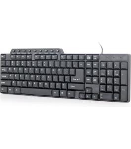 Tastatura gembird kb-um-104 usb, 111 taste, negru Negru 402352