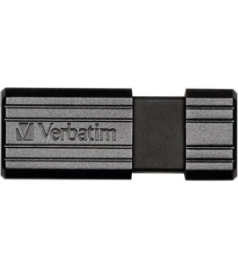 Usb drive 2.0 pinstripe 8gb black verbatim - model 49062 401942