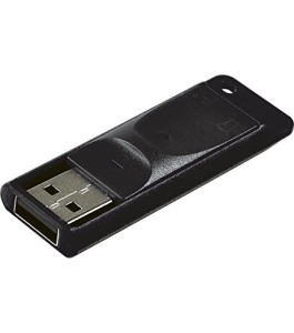 Usb drive 2.0 store 'n' go slider 32gb verbatim negru 401945