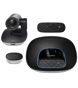 Kit conferinta logitech - camera web hd 1080p + difuzor cu multiple functii...