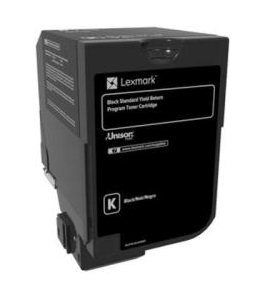 Toner lexmark 74c2sk0 black 7 k compatibil cu cs720de, cx725de, cx725dhe,...