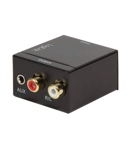 Convertor audio logilink ca0101, 1 x toslink, 1 x coaxial, 2 x rca, 1 x 3.5mm...