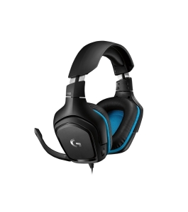 Casti gaming logitech g432 cu fir, usb 2.0, negru (981-000770) Negru 536341