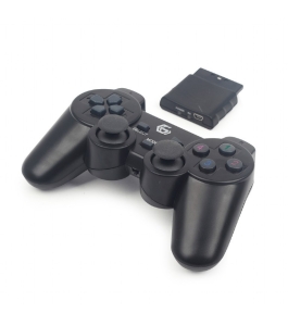 Gamepad wireless gembird jpd-wdv-01, pc | ps2 | ps3, negru Negru 536619