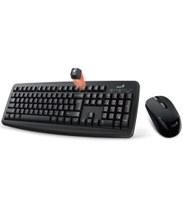 Kit wireless genius tastatura + mouse km-8100 (31340004400) Negru 535755