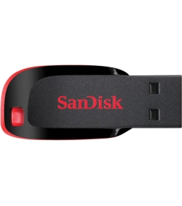 Memorie usb flash drive sandisk cruzer blade sdcz50-064g-b35, 64 gb Negru...